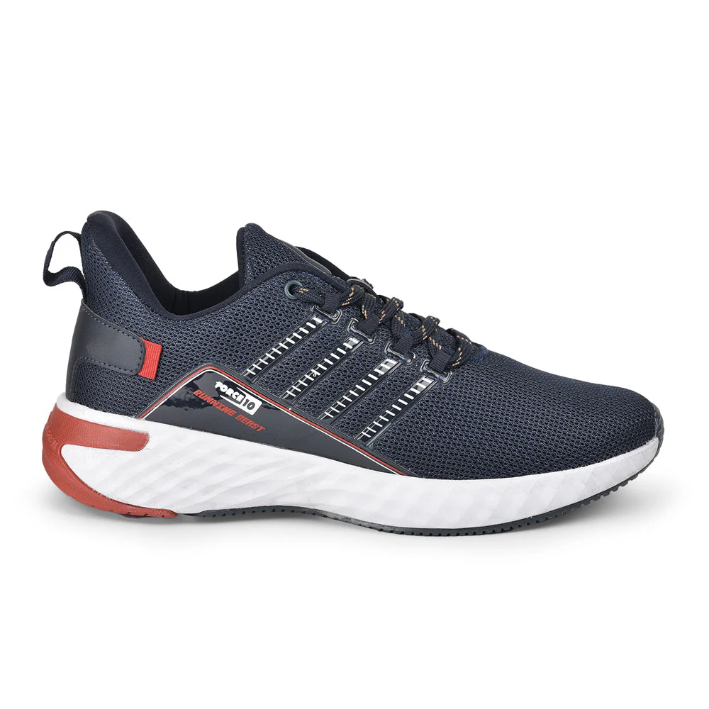 Force 10 Sports Lace Up Shoes Men (N.BLUE) ASPER By Liberty - Image 2