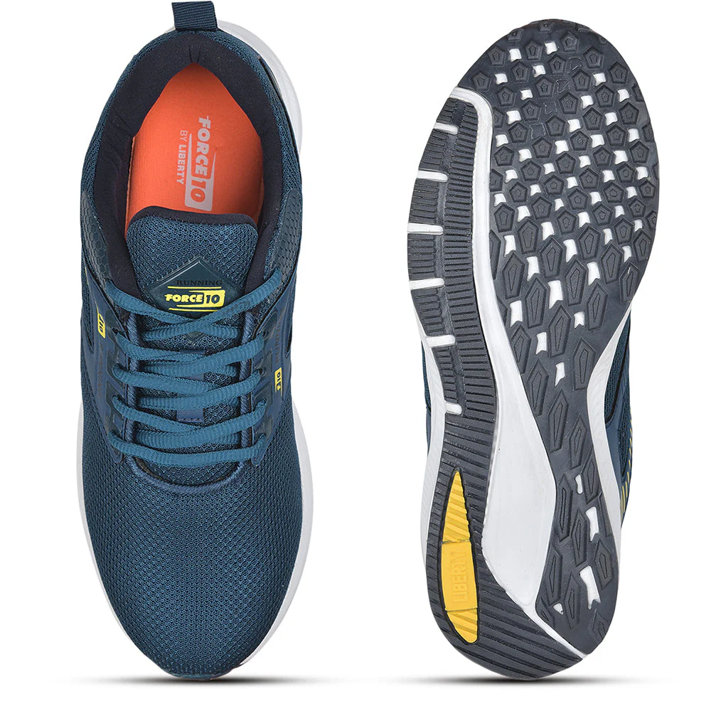 Force 10 Sports Lacing For Men (T.Blue) AVENGE by Liberty - Image 3