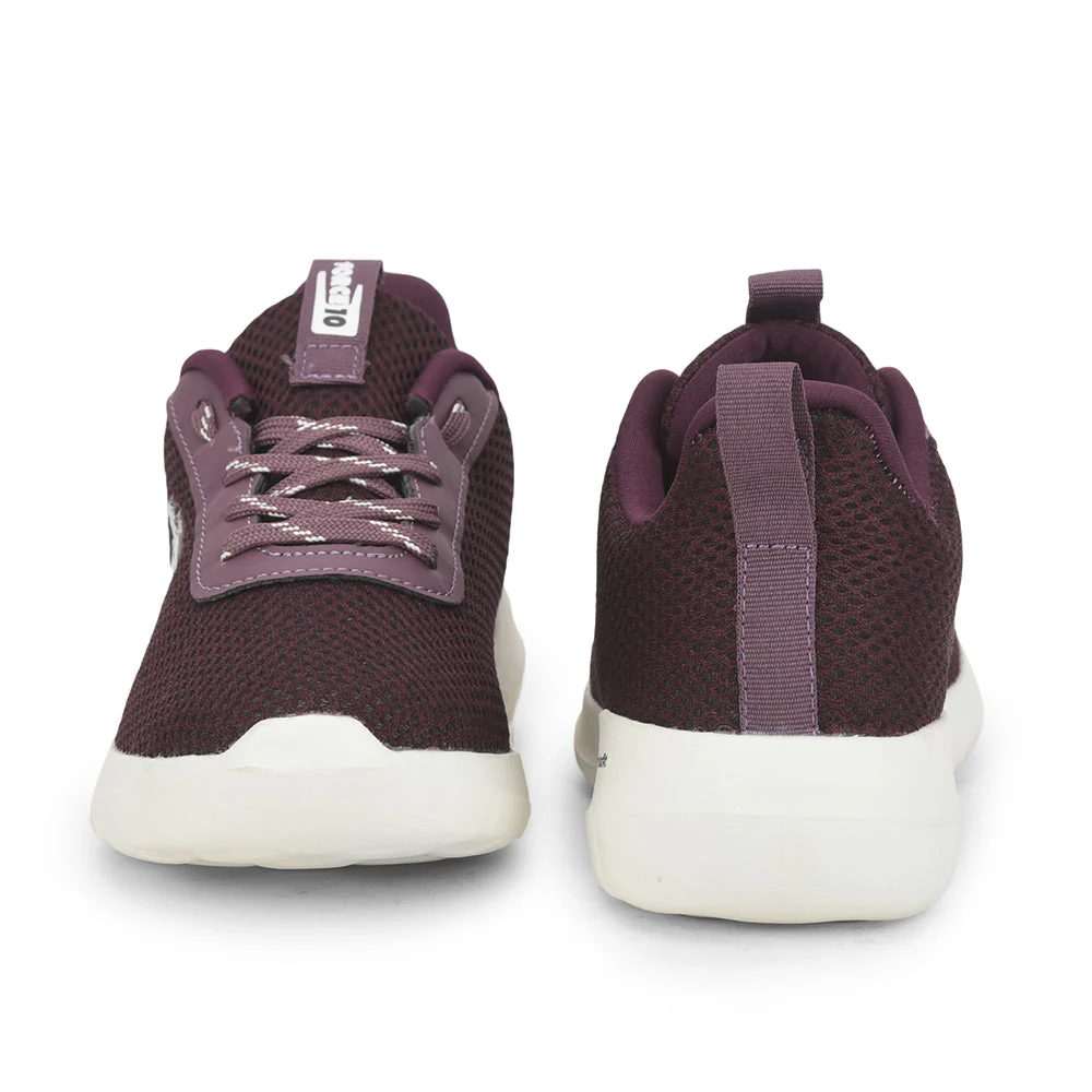 FORCE 10 Sports Lacing Shoe For Ladies (Purple) FRISK By Liberty - Image 4