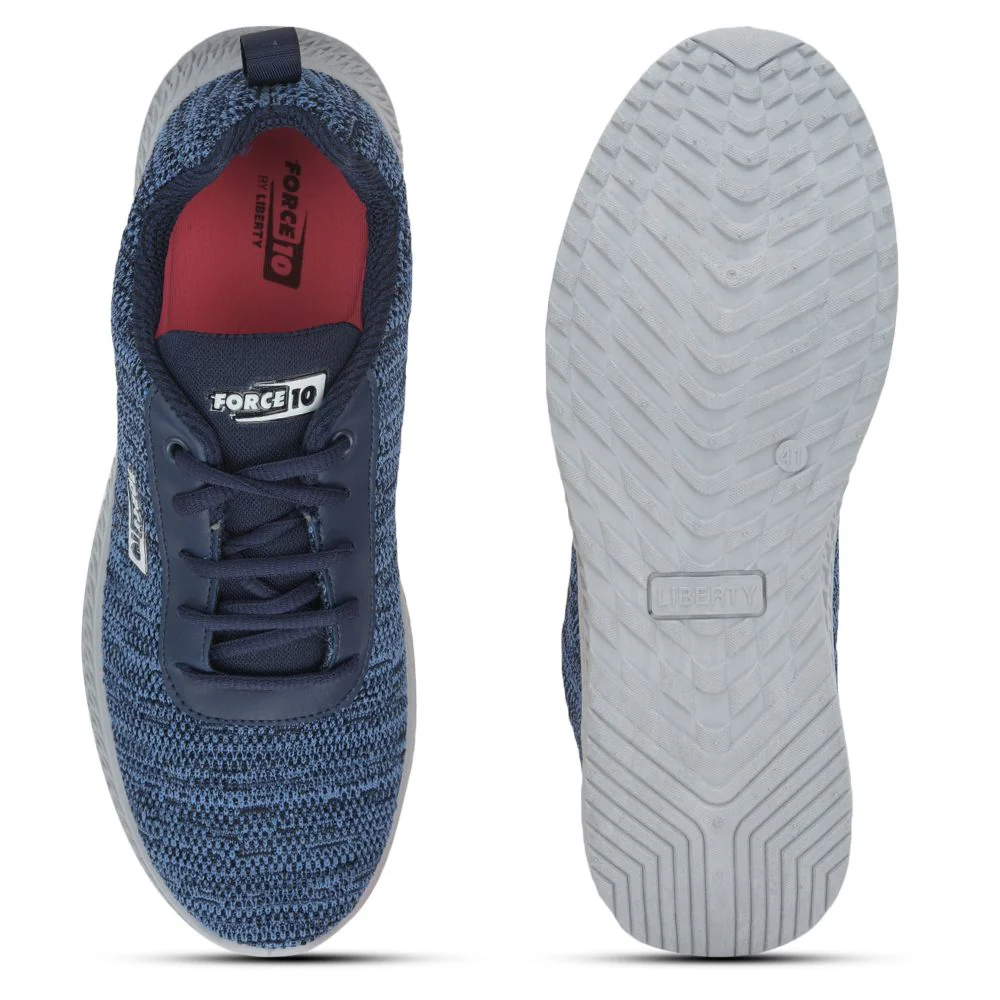 FORCE 10 Casual R.Blue Lacing Shoe For Women GRACE-1 By Liberty - Image 3
