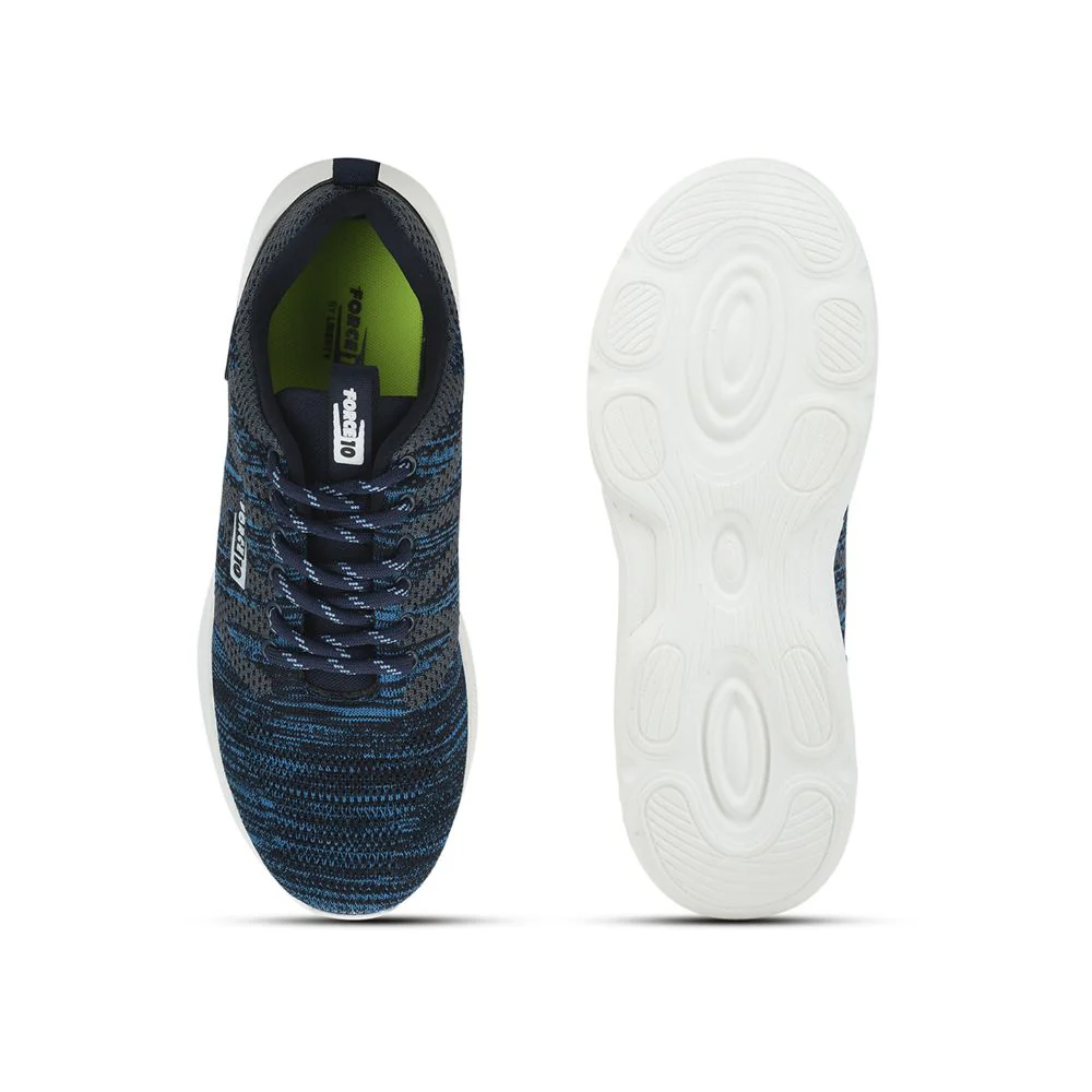 Force 10 Sports Lacing Shoe For Men (N.Blue) PRUDENT By Liberty - Image 5