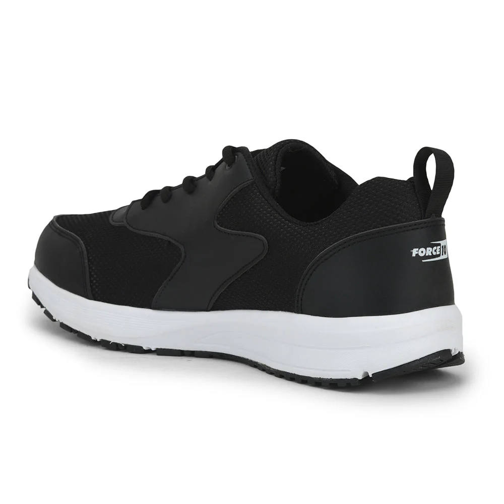 Force 10 Sports Lacing Shoes For Men (Black) SPRINT By Liberty - Image 7