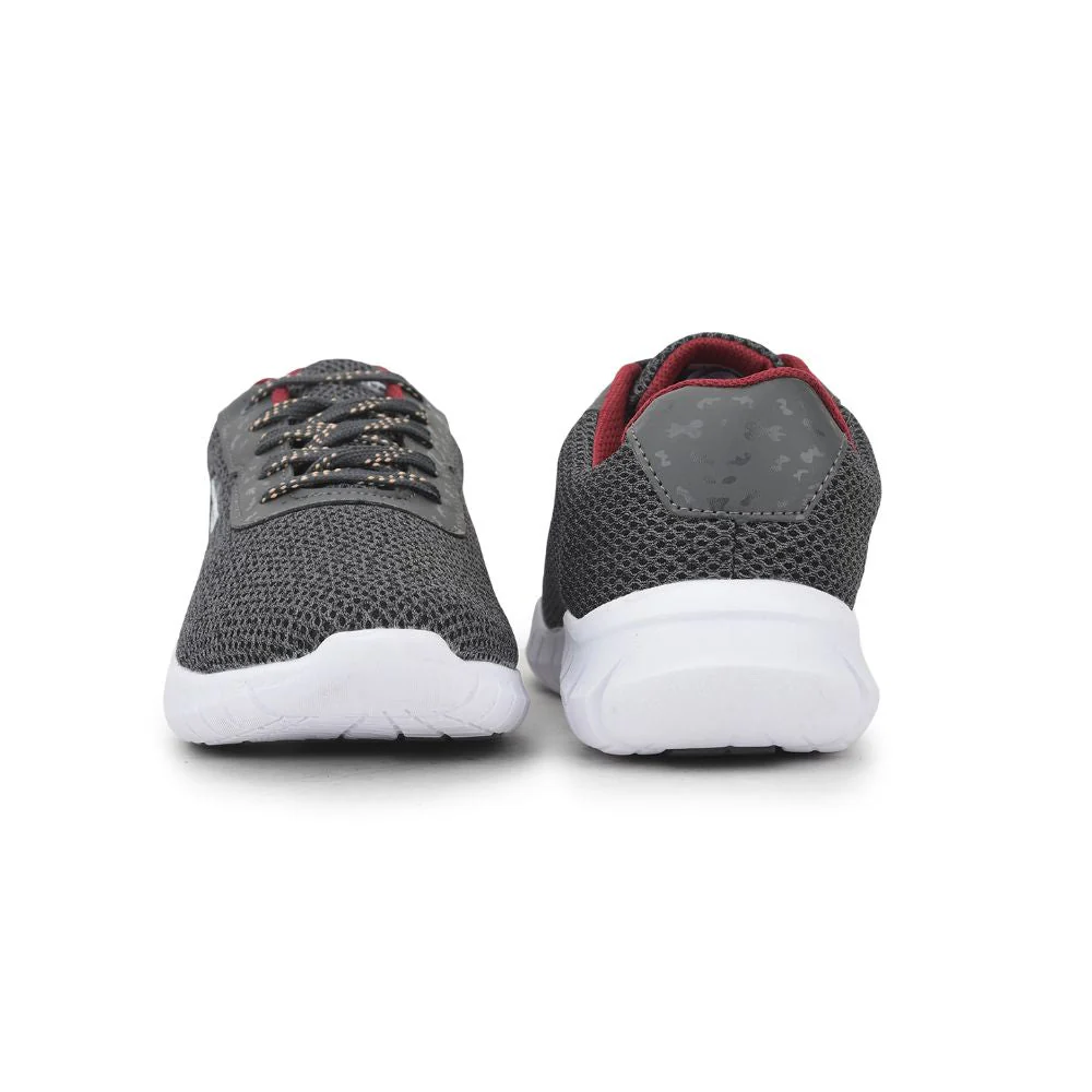 Force 10 Sports Lacing Shoes For Men (Grey) GARRICK-E By Liberty - Image 5