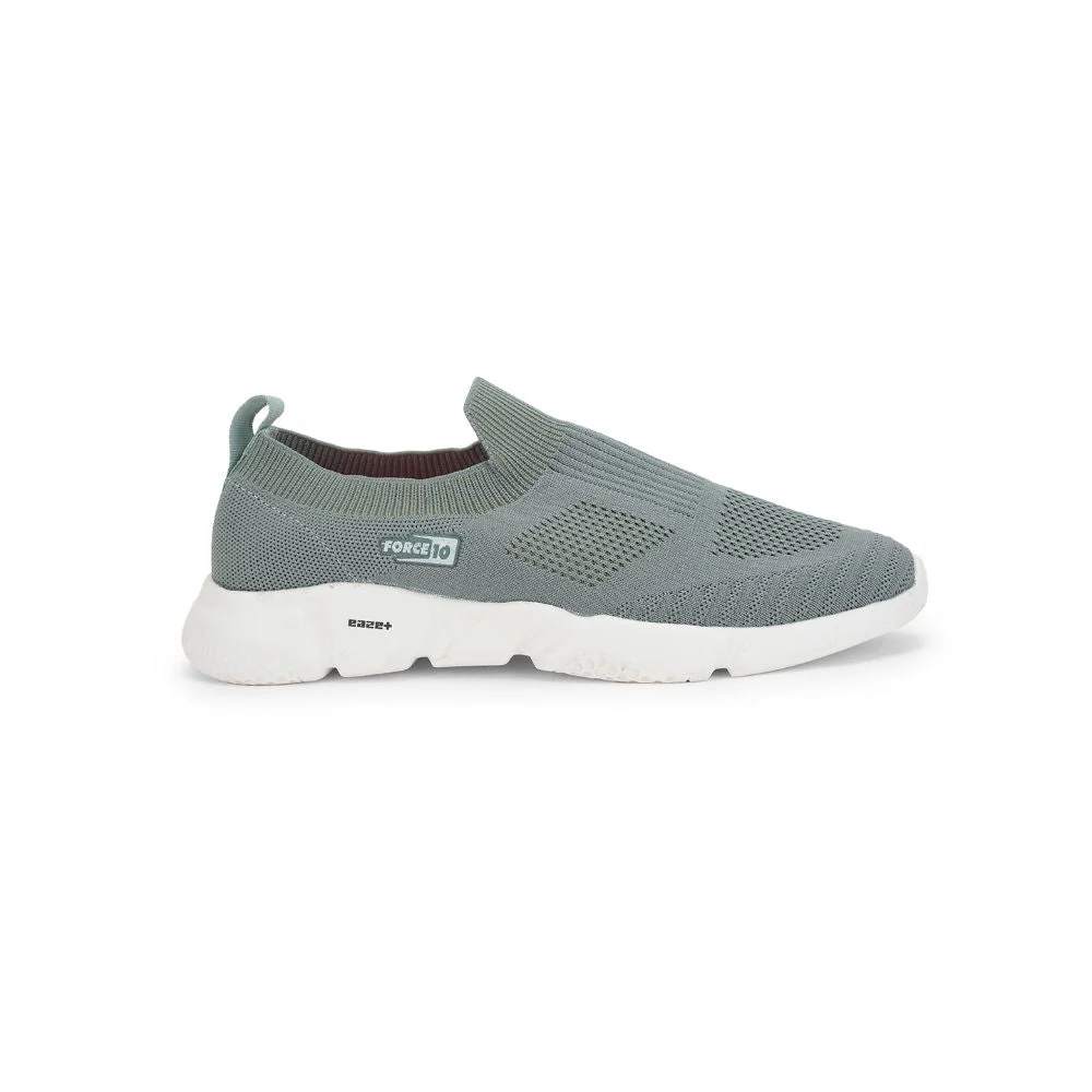 Force 10 Sports Non Lacing Shoe For Ladies (Green) MAIDEN-E By Liberty - Image 2