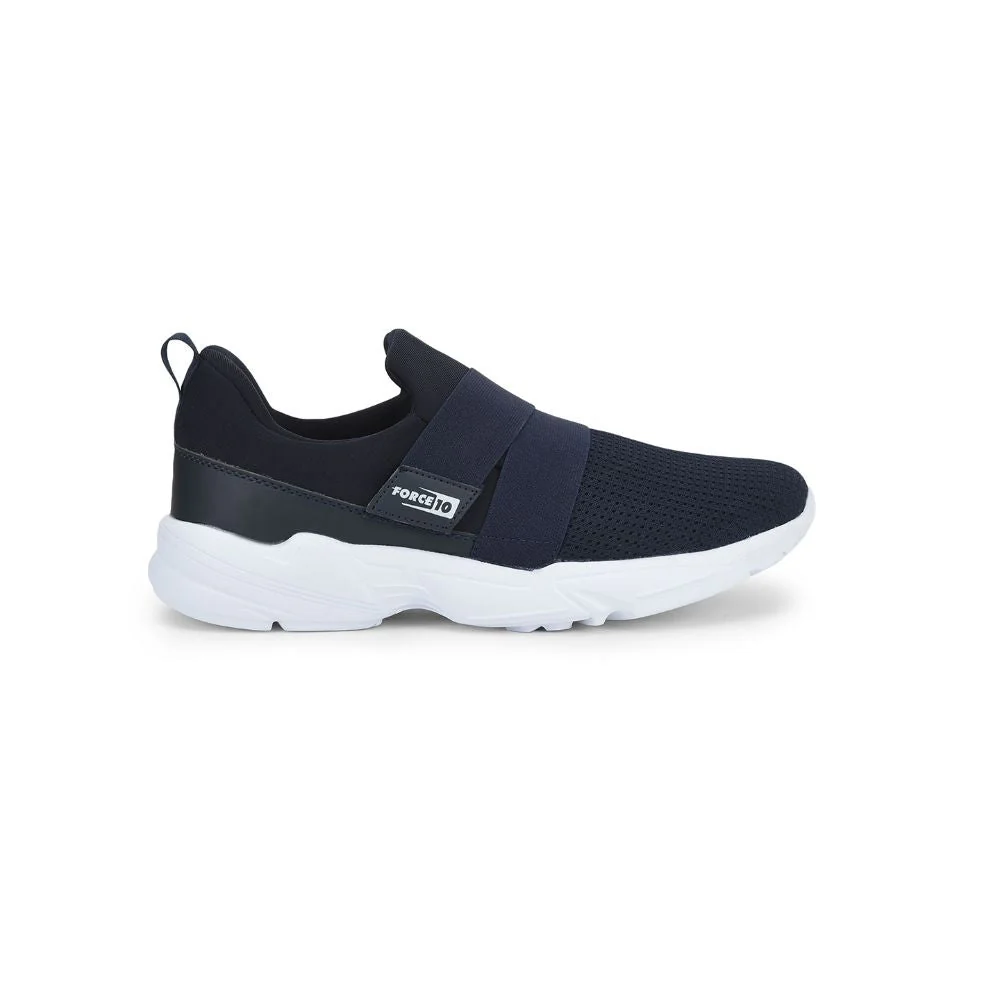 FORCE 10 Sports Non Lacing Shoe For Men (Blue) SWIFT-E By Liberty - Image 2
