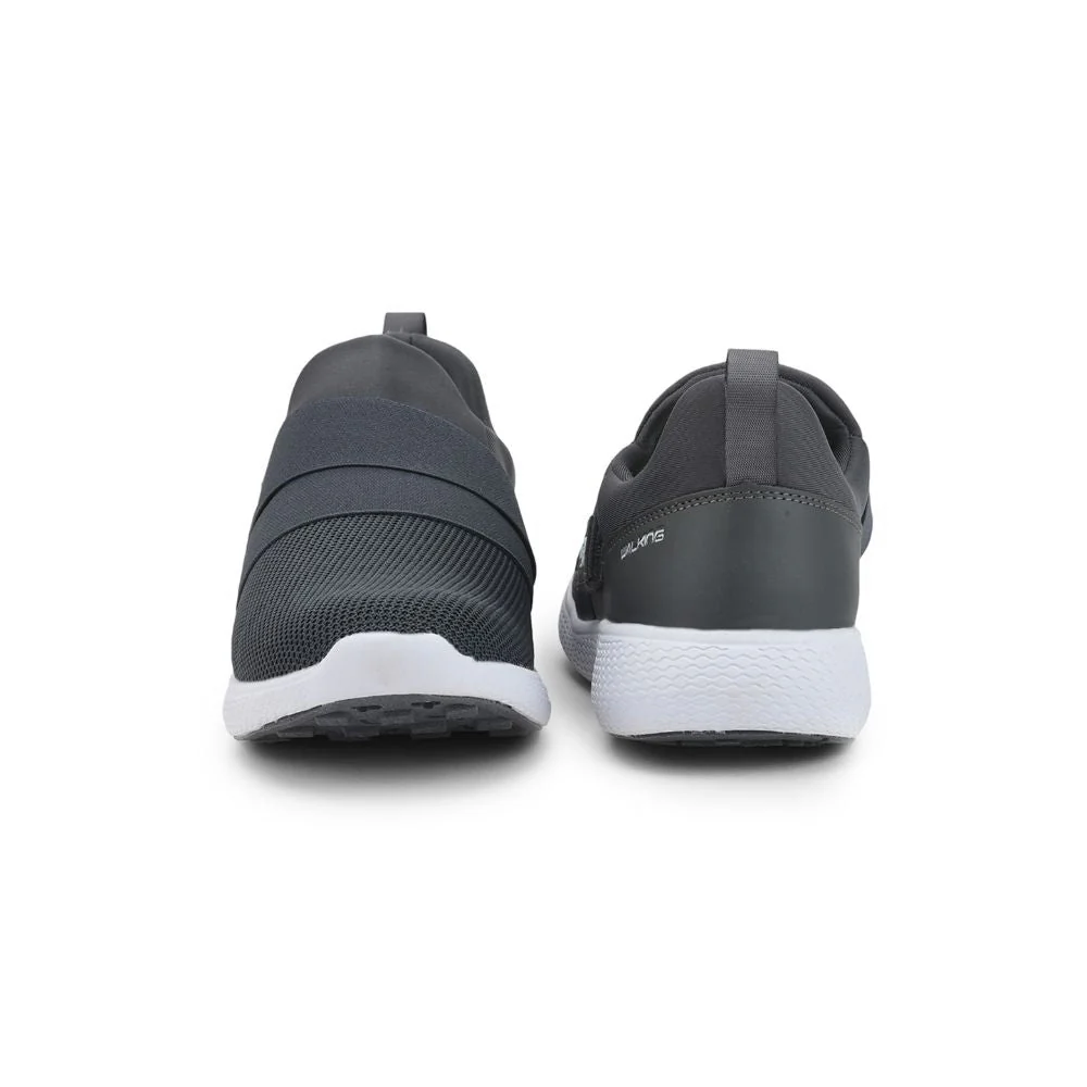Force 10 Sports Non Lacing Shoe For Men (Grey) GALLANT By Liberty - Image 4