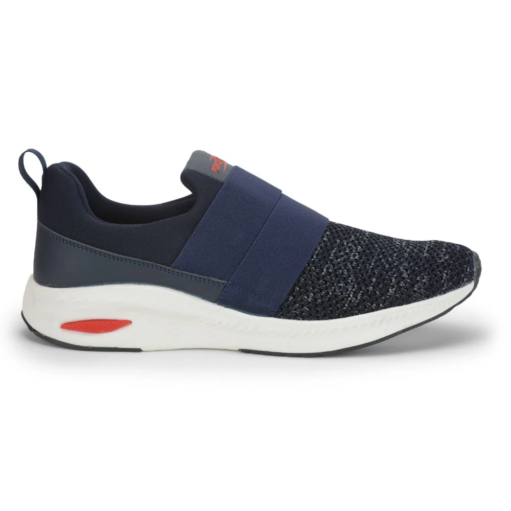 Force 10 Sports Non Lacing Shoe For Men (N.Blue) HARDY By Liberty - Image 2
