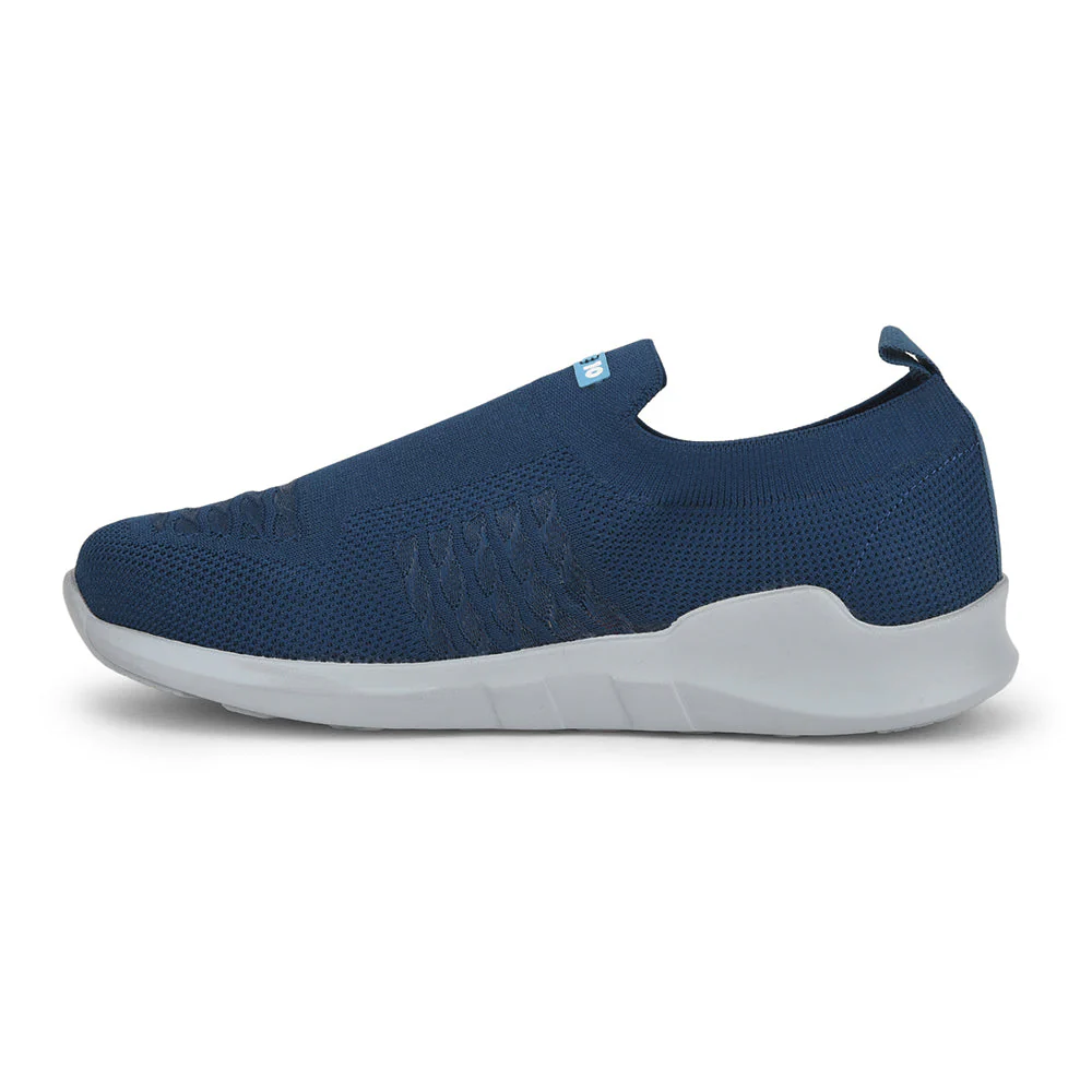 Force 10 Sports Non Lacing Shoes For Ladies (T.Blue) AVILA-42 By Liberty - Image 3