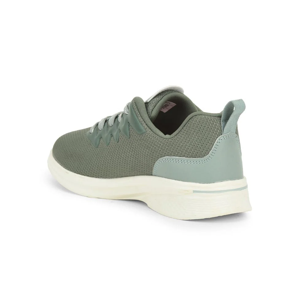 Force 10 Lacing Green Casual Shoes For Women CEINA By Liberty - Image 5