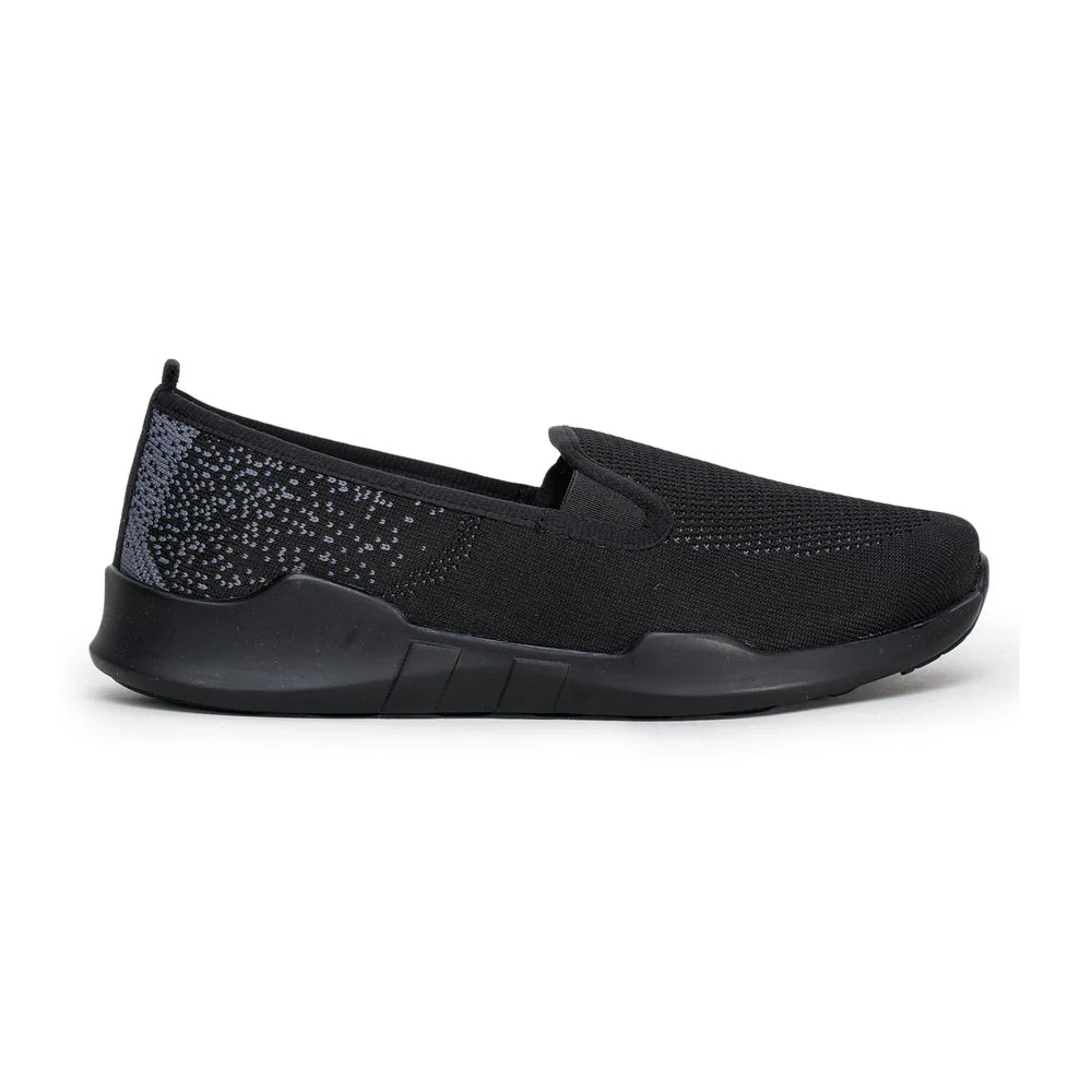 Force 10 Women's Black Sporty Casual Non Lacing (AVILA-06) - Image 2