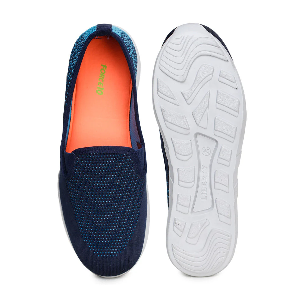 Force 10 Women's Blue Sporty Casual Non Lacing (AVILA-06) - Image 5