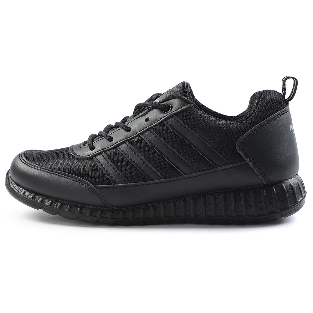 Force10 Black Lacing Uniform School Shoes For Kids 9906-90SL By Liberty - Image 3