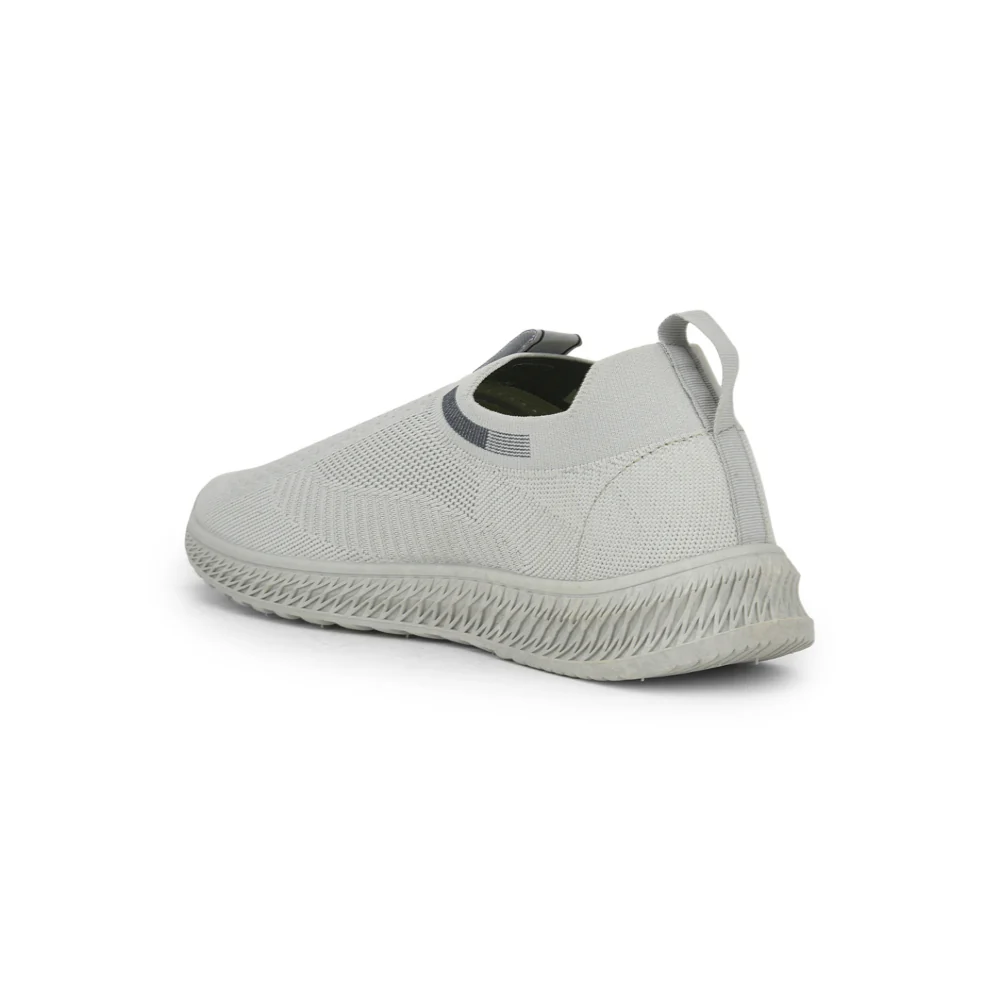 Force 10 Sports Grey Walking Shoes For Men ROKKY-4 By Liberty - Image 4
