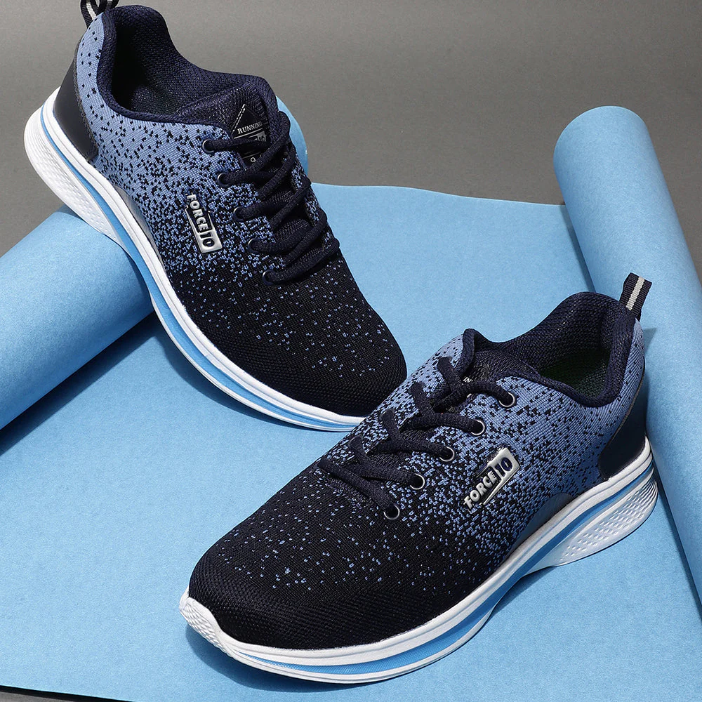 Force10 Sports Lace up Shoes For Women (Navy Blue) NIARA-20 By Liberty - Image 4
