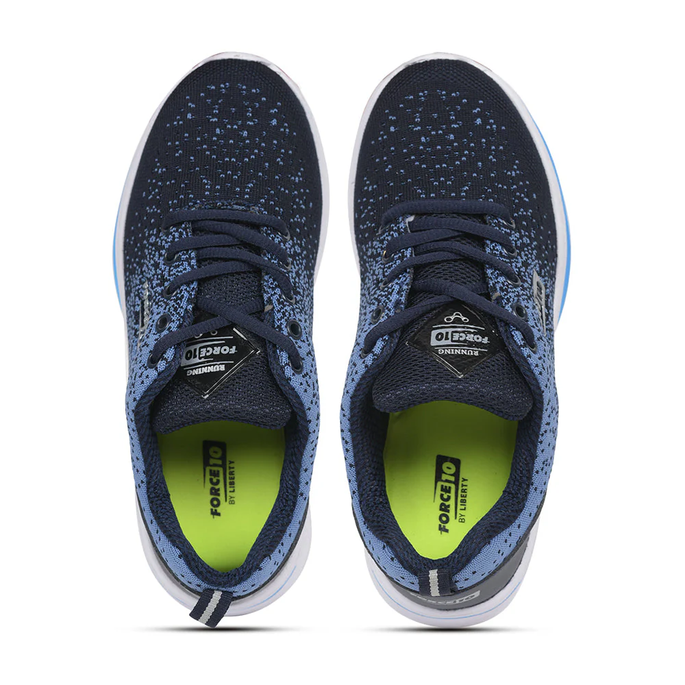 Force10 Sports Lace up Shoes For Women (Navy Blue) NIARA-20 By Liberty - Image 6