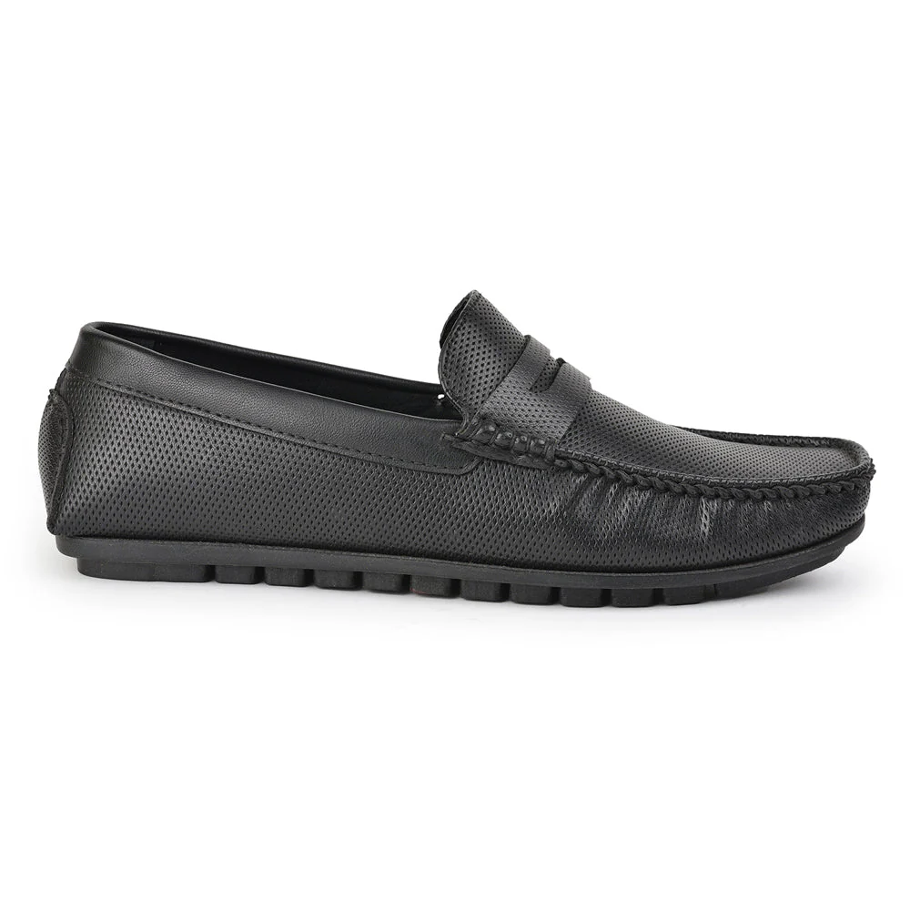 Fortune (BLACK) Casual Loafer Shoes For Men AVN-05 By Liberty - Image 2