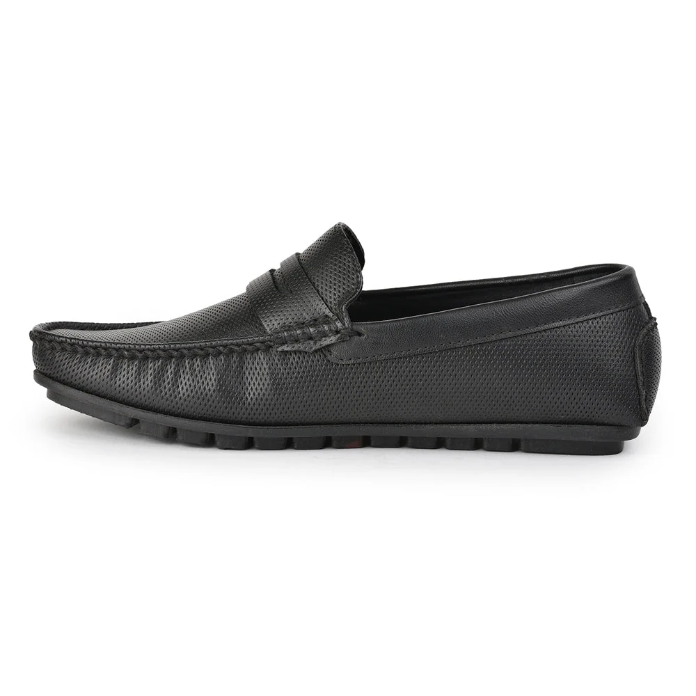 Fortune (BLACK) Casual Loafer Shoes For Men AVN-05 By Liberty - Image 3