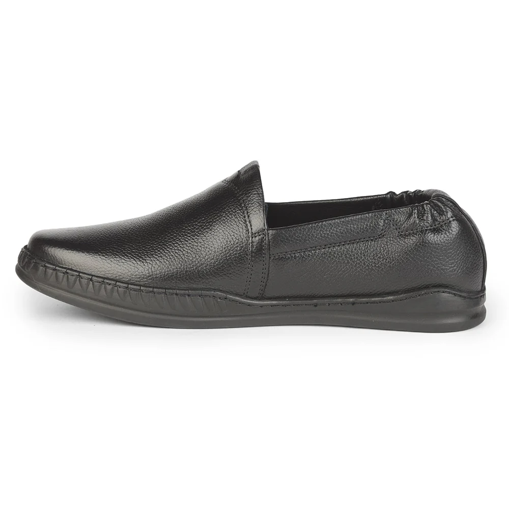 Fortune (Black) Casual Loafer Shoes For Men BM-29 By Liberty - Image 3