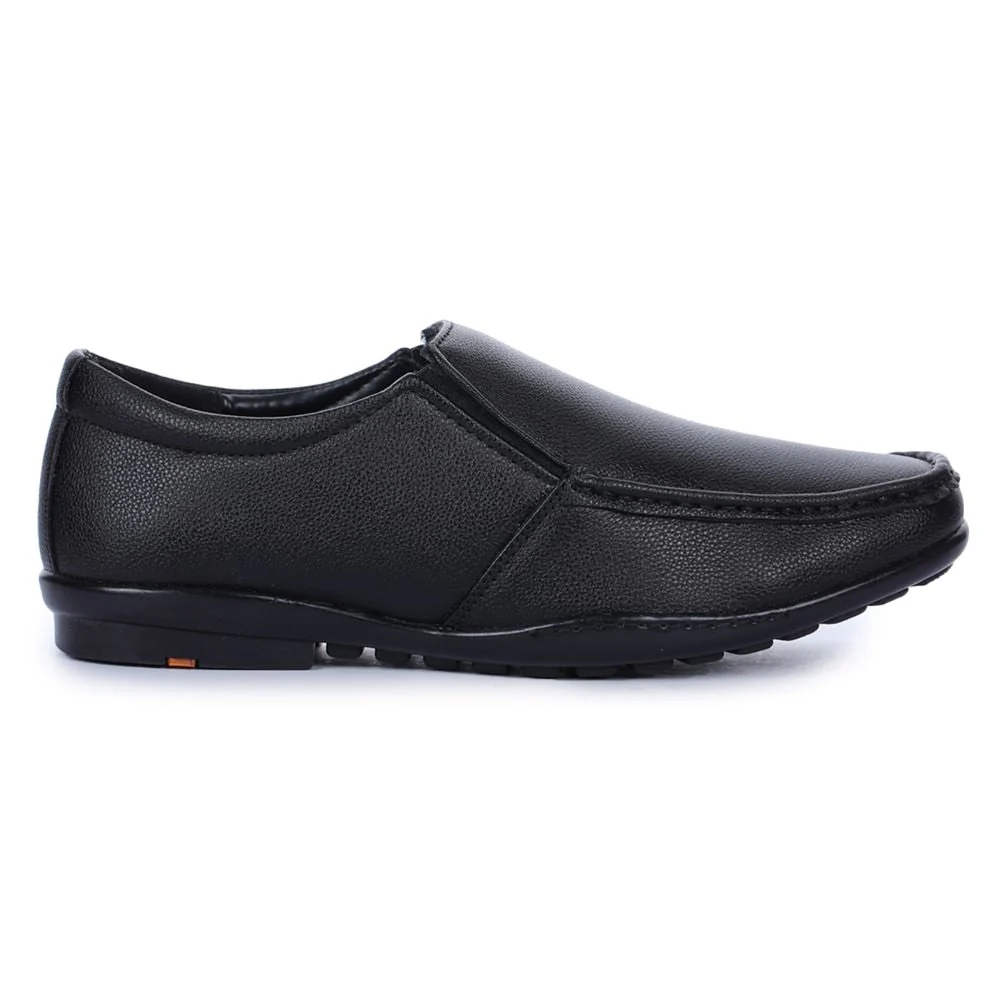 Fortune (Black) Classic Loafer Shoes For Men A8-02 By Liberty - Image 2