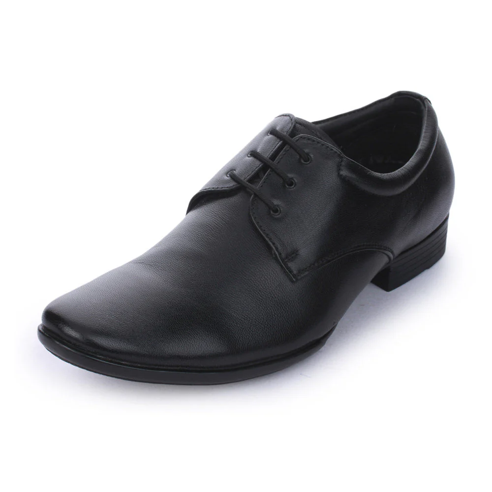 Fortune Black Classic Oxford Shoes For Men FL-034 By Liberty - Image 6