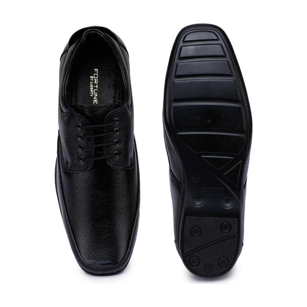 Fortune (Black) Classic Oxford Shoes For Men HOL-20 By Liberty - Image 5