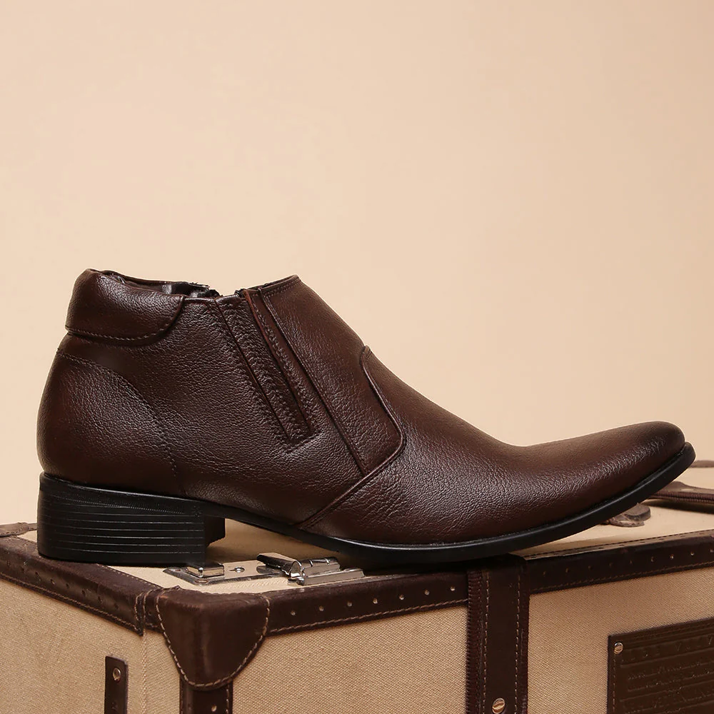 Fortune (Brown) Ankle Boots For Men A1-07 By Liberty - Image 3