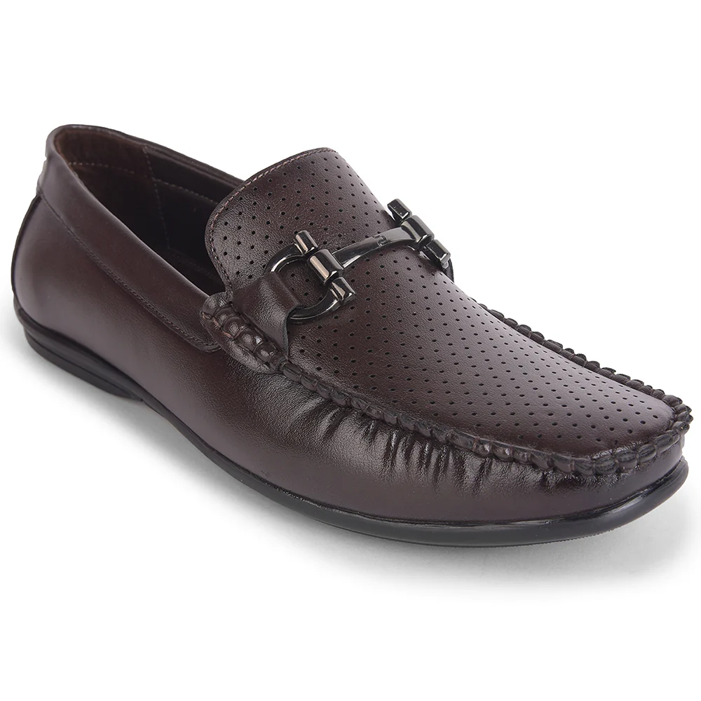 Fortune Brown Casual Loafers For Men HML-10E By Liberty