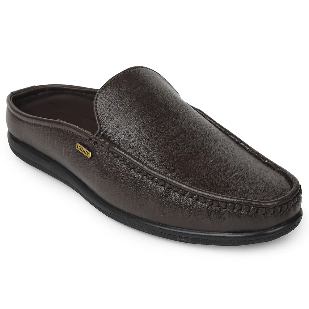 Fortune Brown Casual Loafers For Mens VSL-6 By Liberty