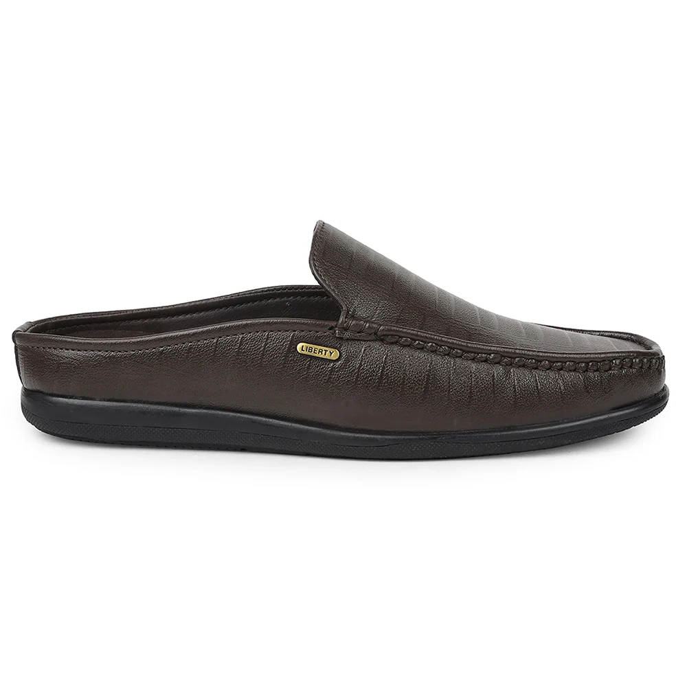 Fortune Brown Casual Loafers For Mens VSL-6 By Liberty - Image 2