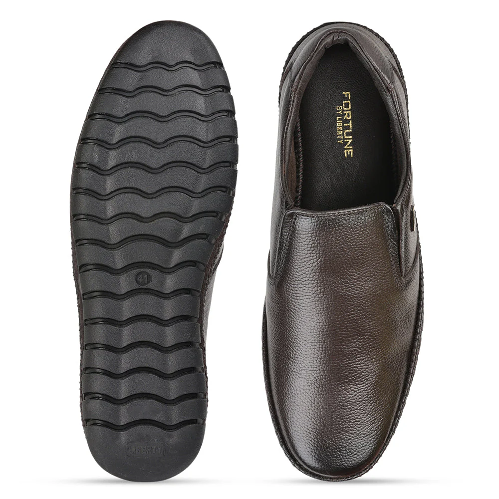 Fortune (BROWN) Casual Slip on Shoes For Men BRL-11 By Liberty - Image 6
