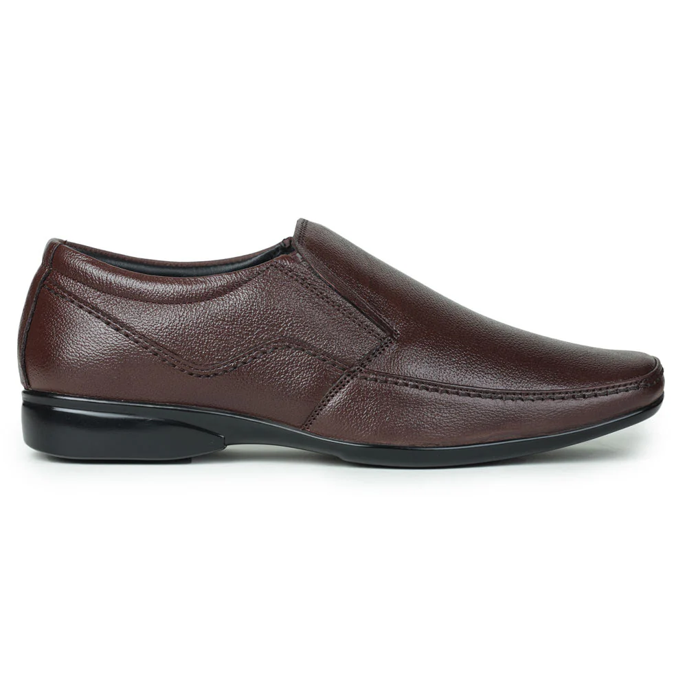 Fortune (Brown) Classic Loafer Shoes For Men HOL-11 By Liberty - Image 2
