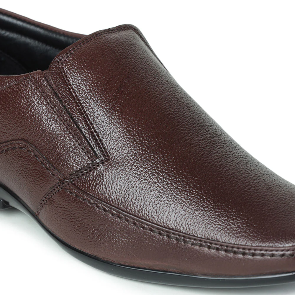 Fortune (Brown) Classic Loafer Shoes For Men HOL-11 By Liberty - Image 5