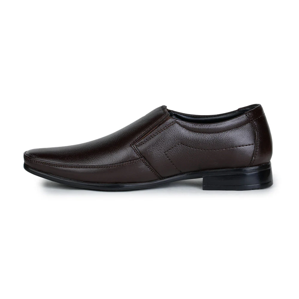 Fortune (Brown) Classic Loafer Shoes For Men HOL-15 By Liberty - Image 2
