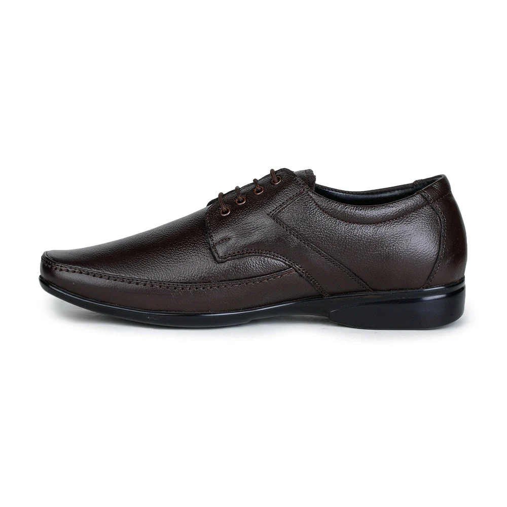 Fortune (Brown) Derby Shoes For Men HOL-12 By Liberty - Image 2