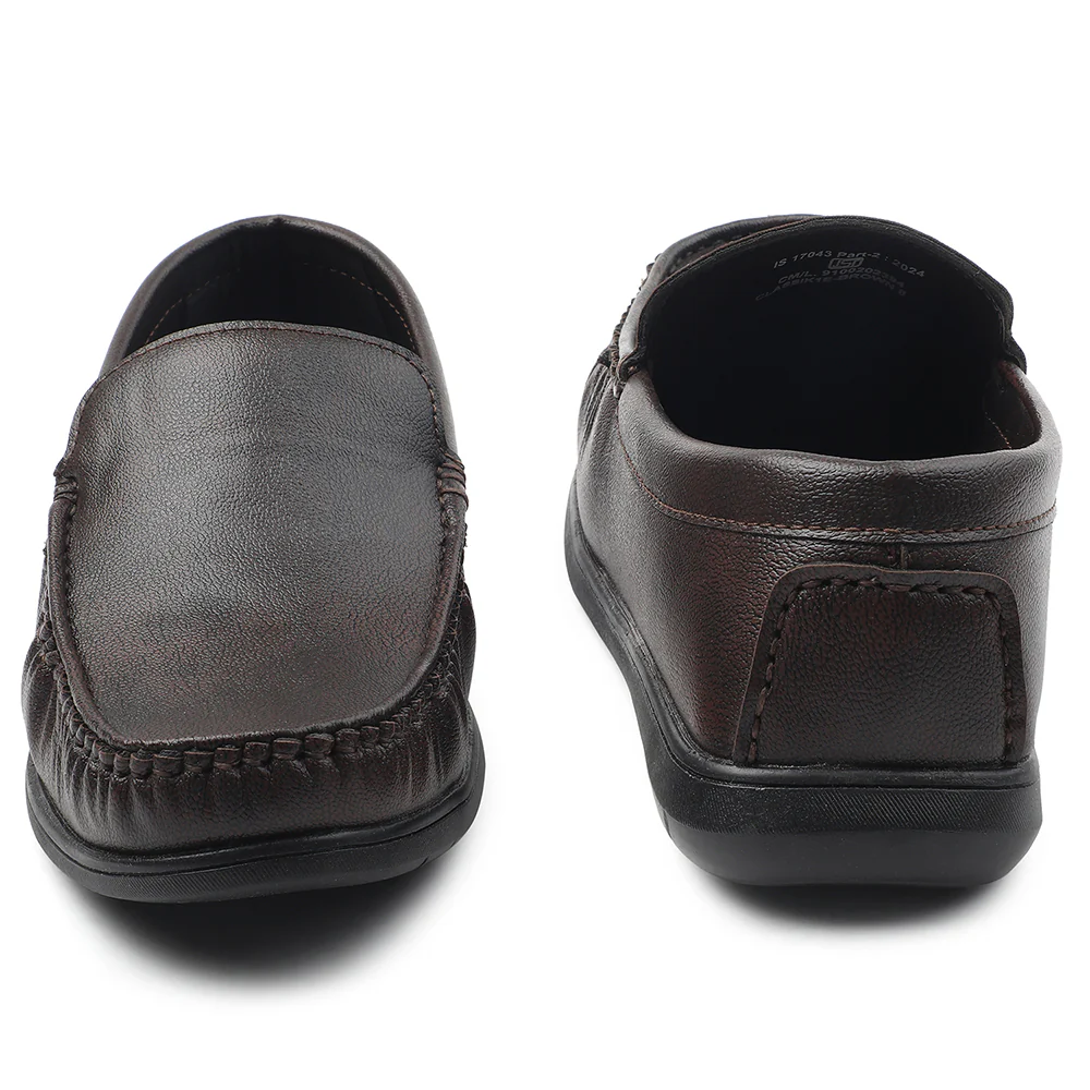 Fortune Brown Formal Loafers For Men CLASSIK-1E By Liberty - Image 6