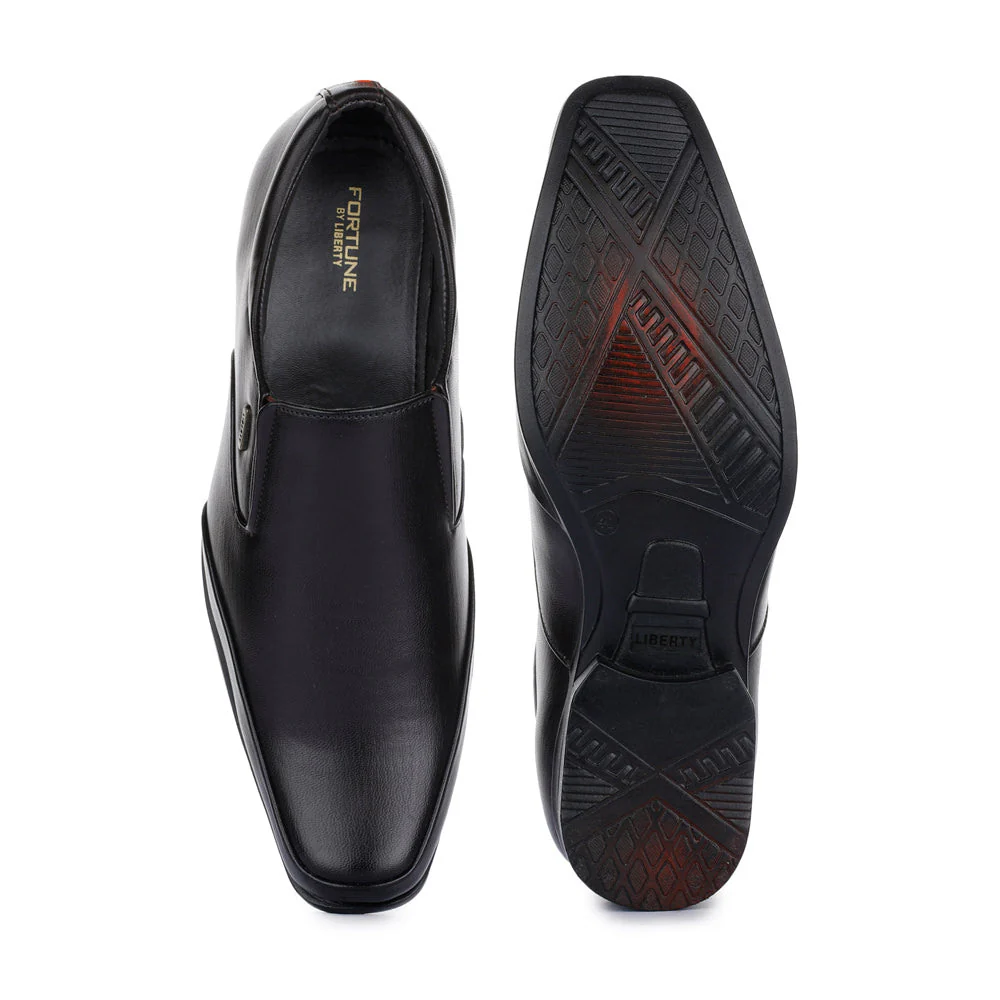Fortune (Brown) Formal Shoes For Men SRGE-190 By Liberty - Image 2