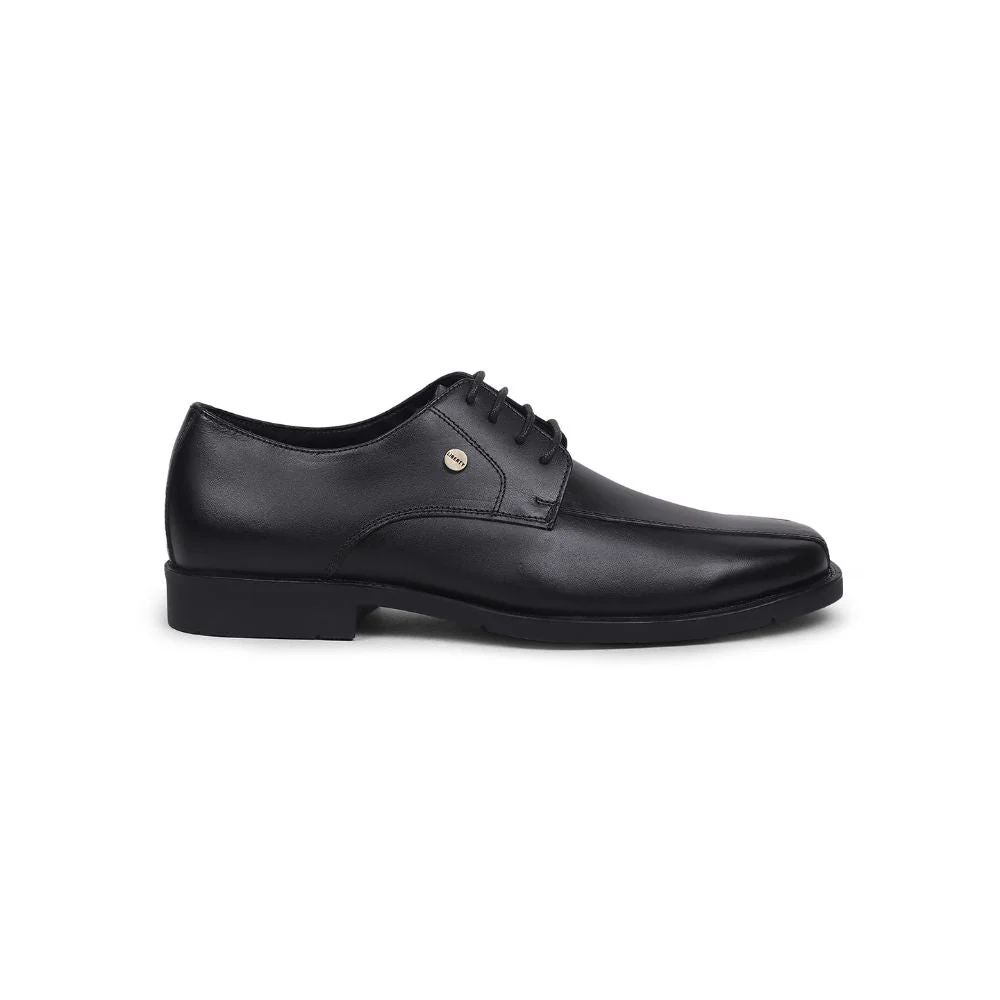 Fortune By Liberty Men ECO-01E Black Formal Lacing Shoes - Image 2