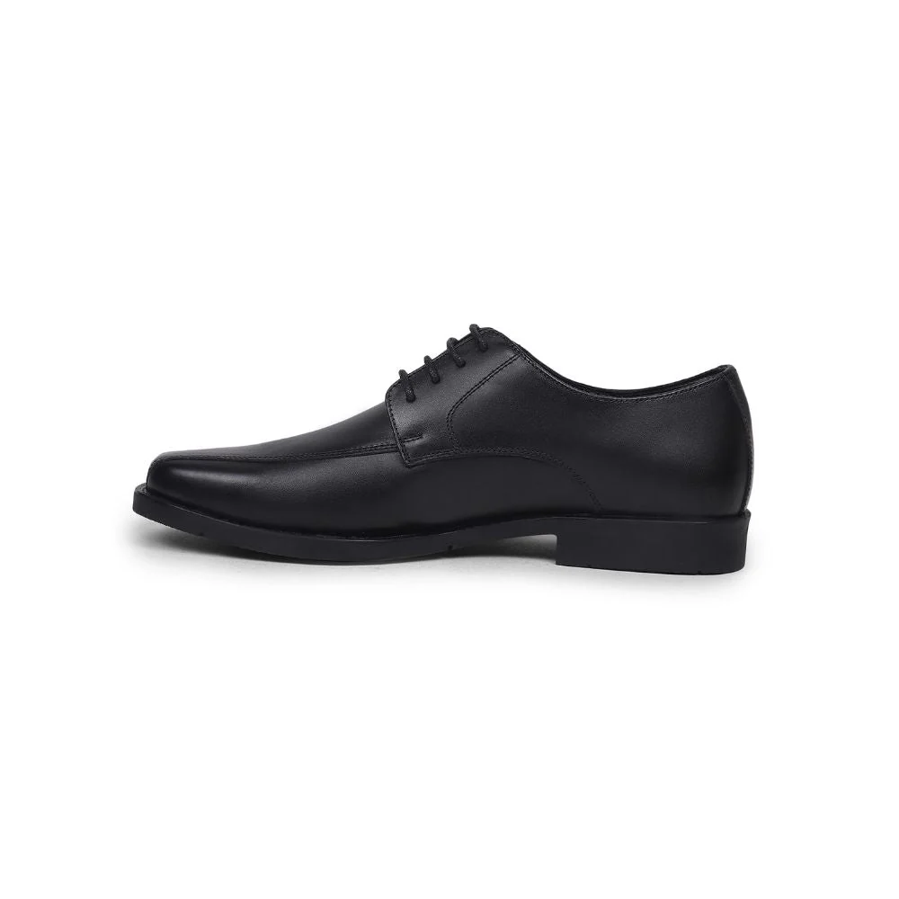 Fortune By Liberty Men ECO-01E Black Formal Lacing Shoes - Image 3