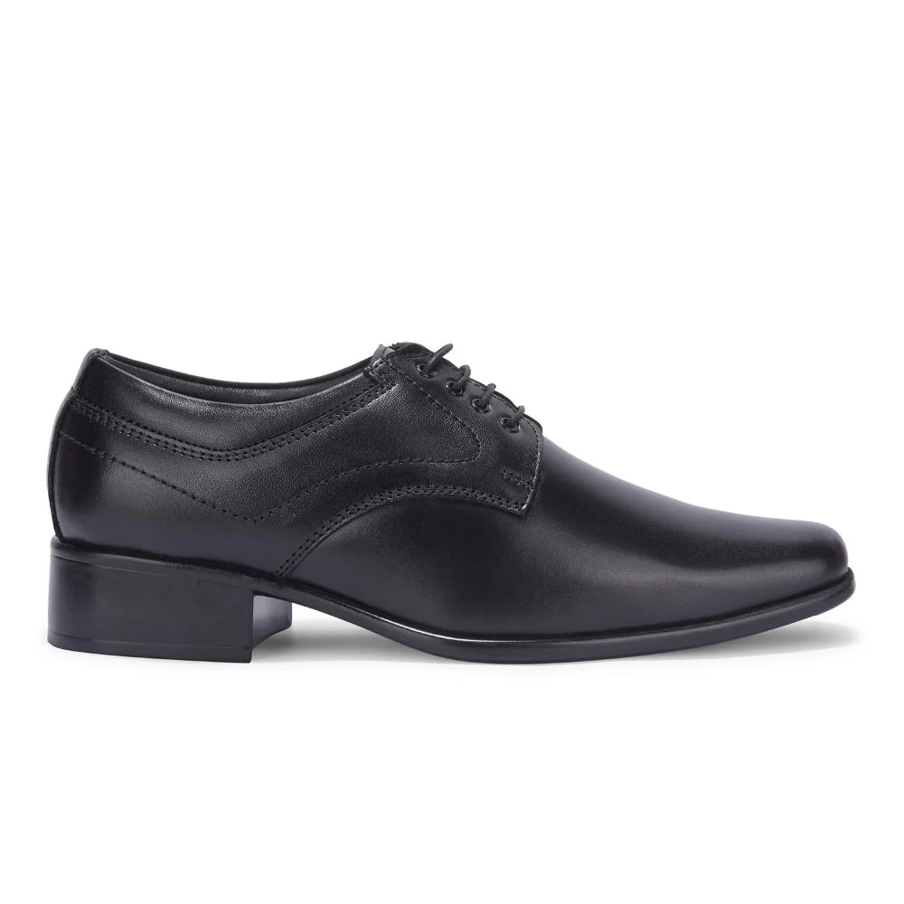 Fortune By Liberty Men HIL-3 Black Formal Lacing Derby Shoes - Image 2