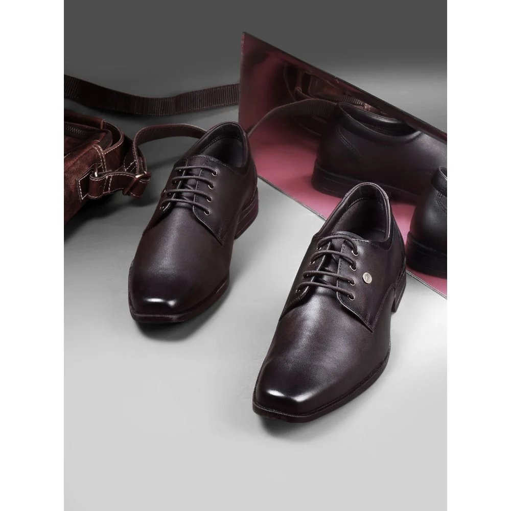 Fortune By Liberty Men LB31-01E Brown Formal Lacing Shoes - Image 4