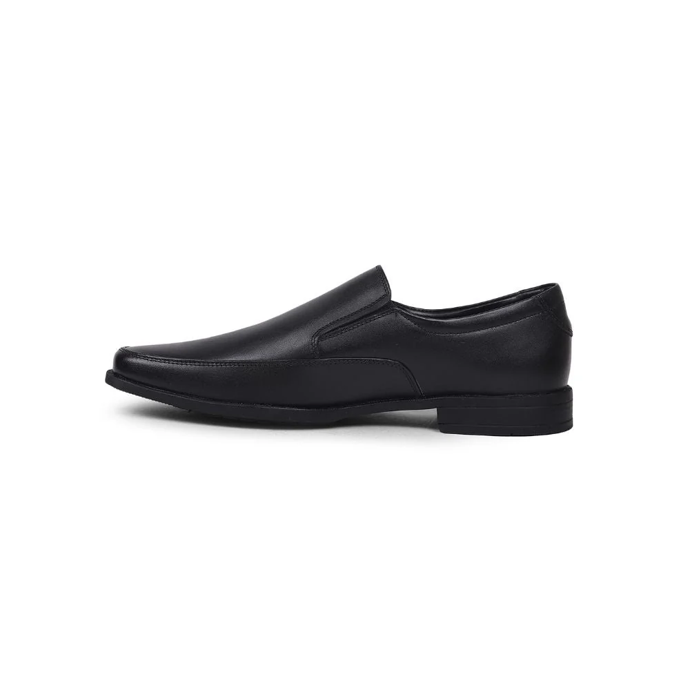 Fortune By Liberty Men LB31-02E Black Formal Non Lacing Shoes - Image 3