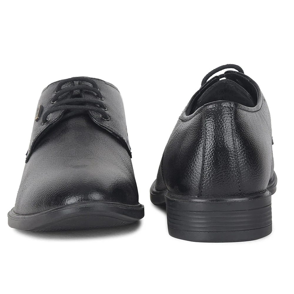 Fortune by Liberty Men LOM-605 Black Formal Lacing Derby Shoes - Image 5