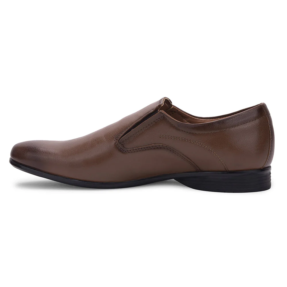 Fortune by Liberty Men ROBERT-1 Tan Formal Non Lacing Shoes - Image 3