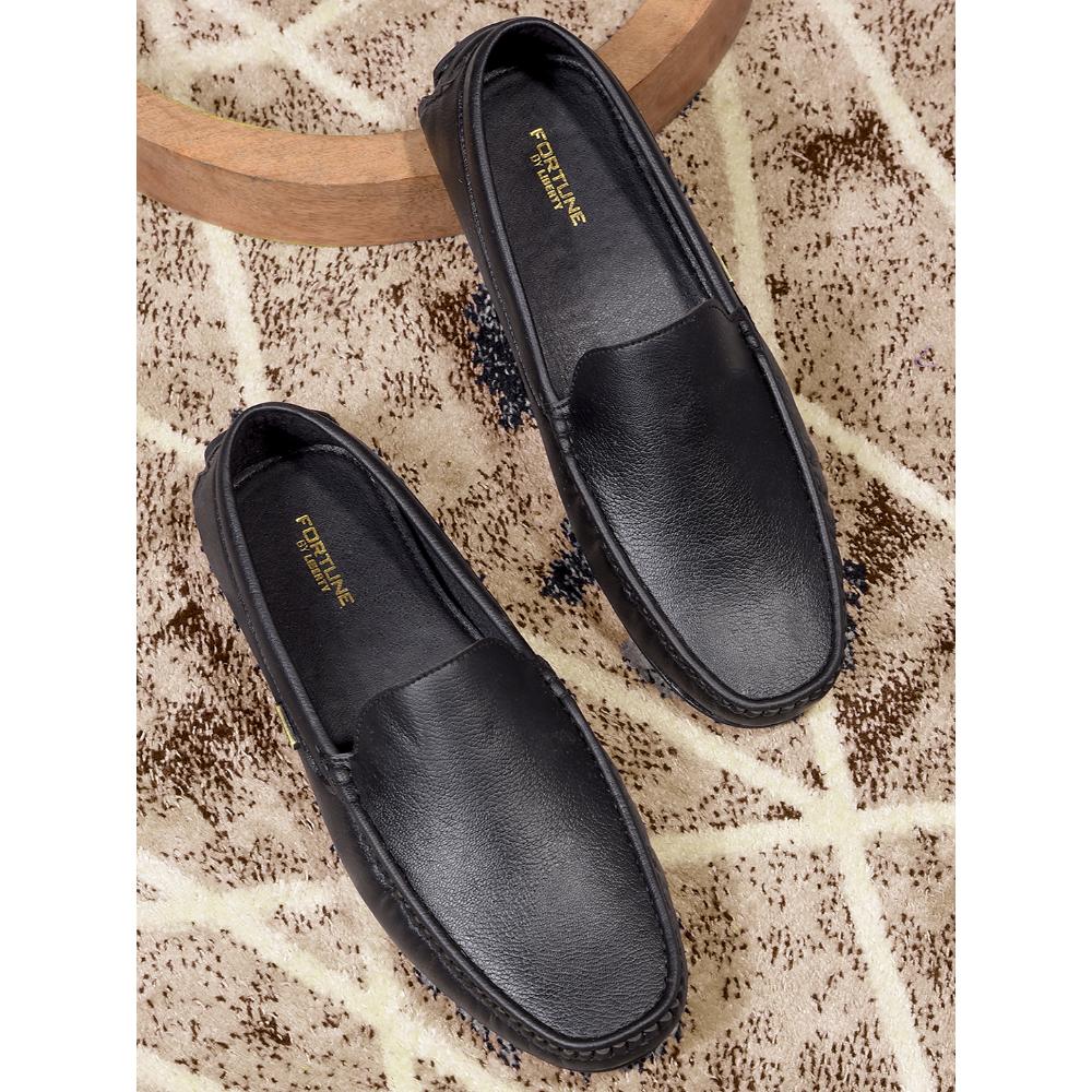 Fortune By Liberty Mens ASK-2E Black Formal Loafers - Image 4