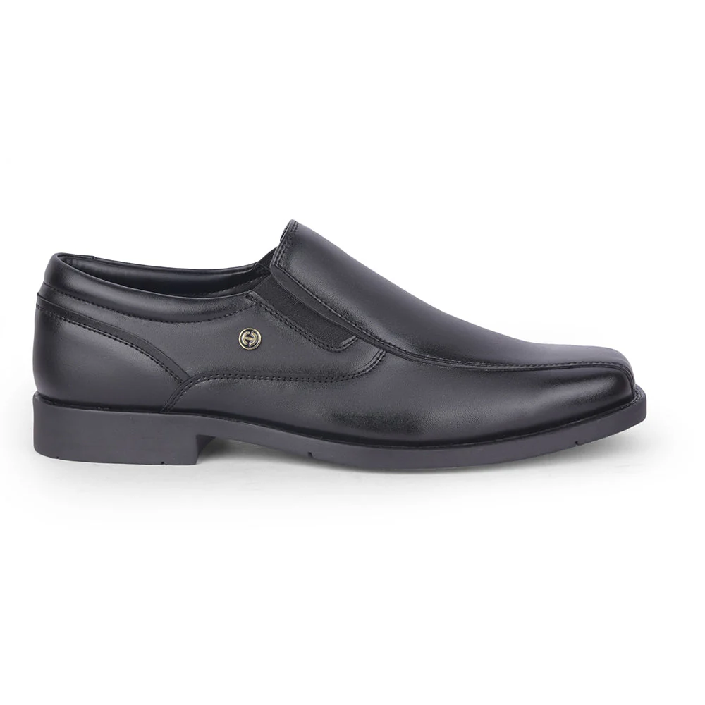 Fortune By Liberty Mens ECO-4E Black Casual Non Lacing Shoes - Image 2