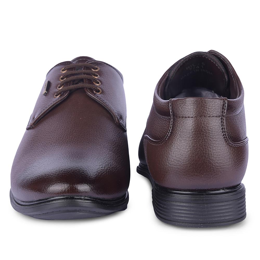 Fortune By Liberty Mens HIL-5 Brown Formal Lacing Shoes - Image 5