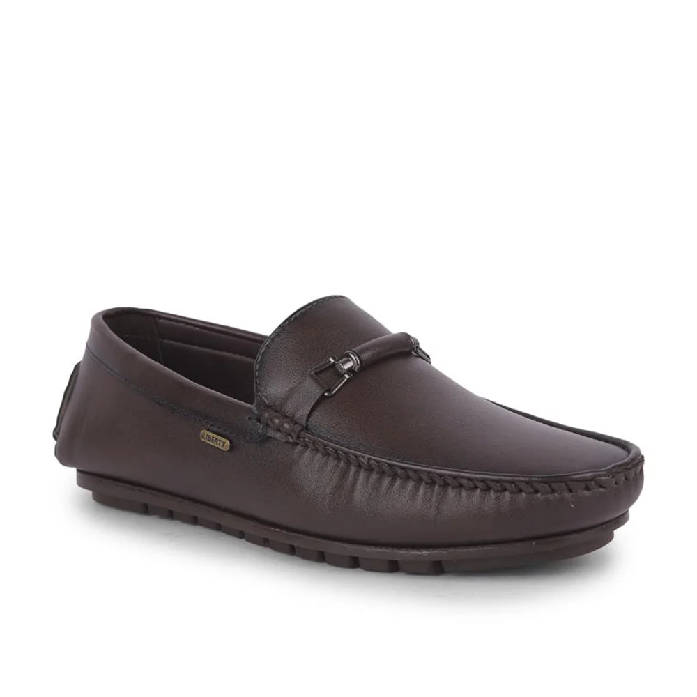 Fortune By Liberty Mens VCL-107 Brown Formal Loafers