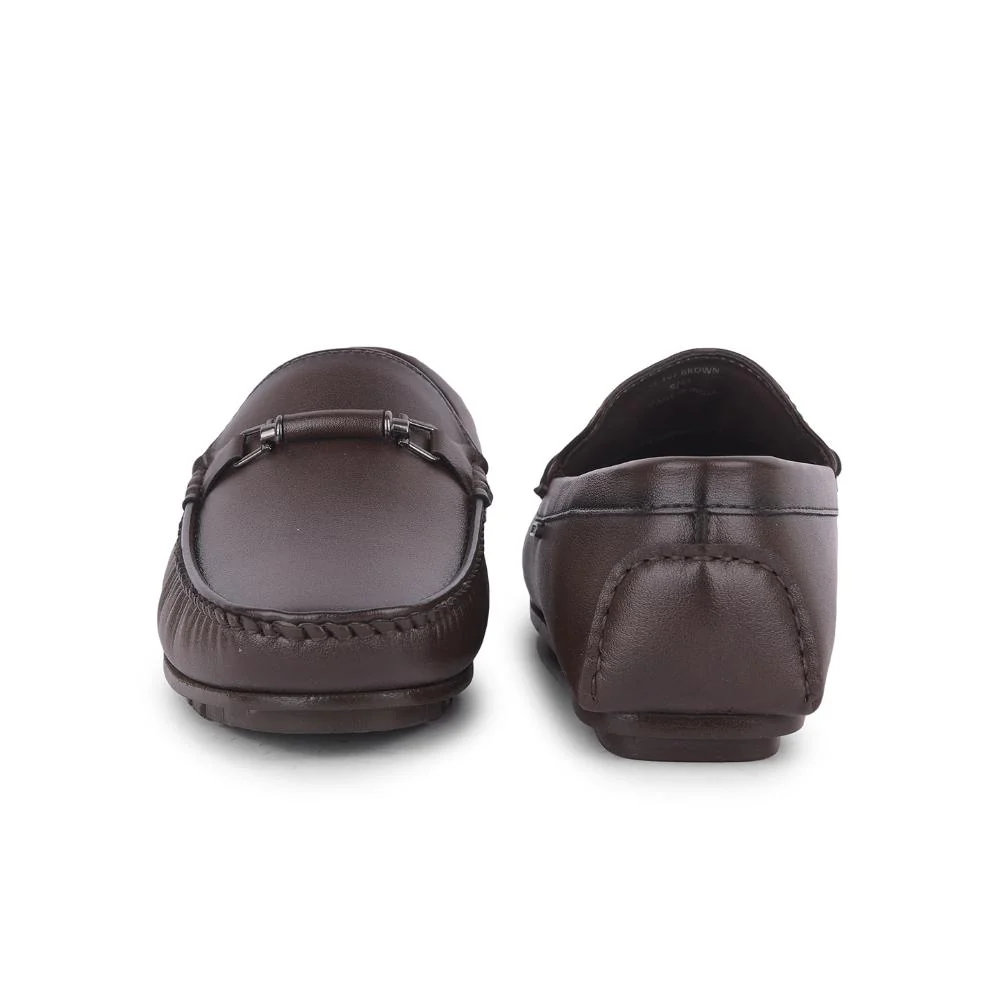 Fortune By Liberty Mens VCL-107 Brown Formal Loafers - Image 5