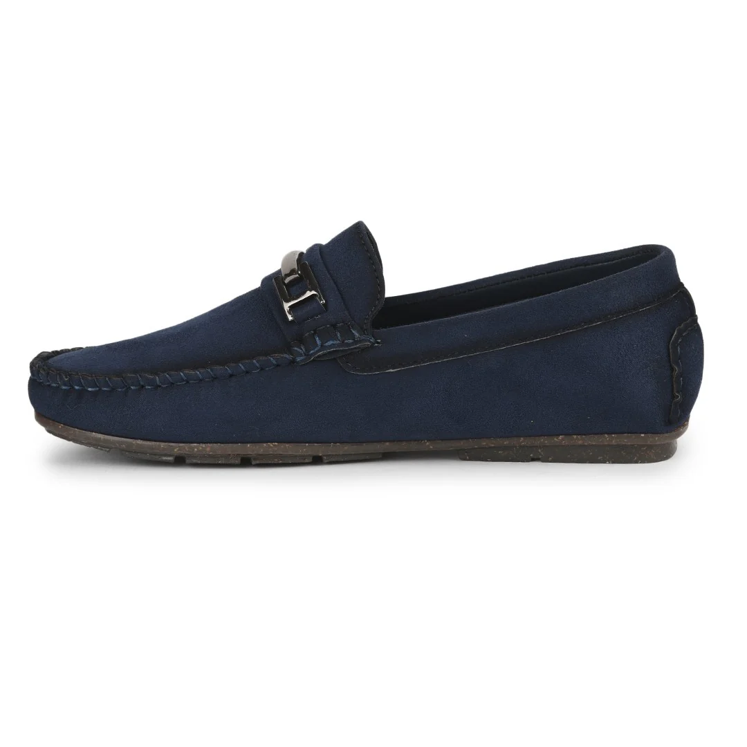Fortune (Navy Blue) Casual Slip on Shoes For Men VCL-2 By Liberty - Image 3