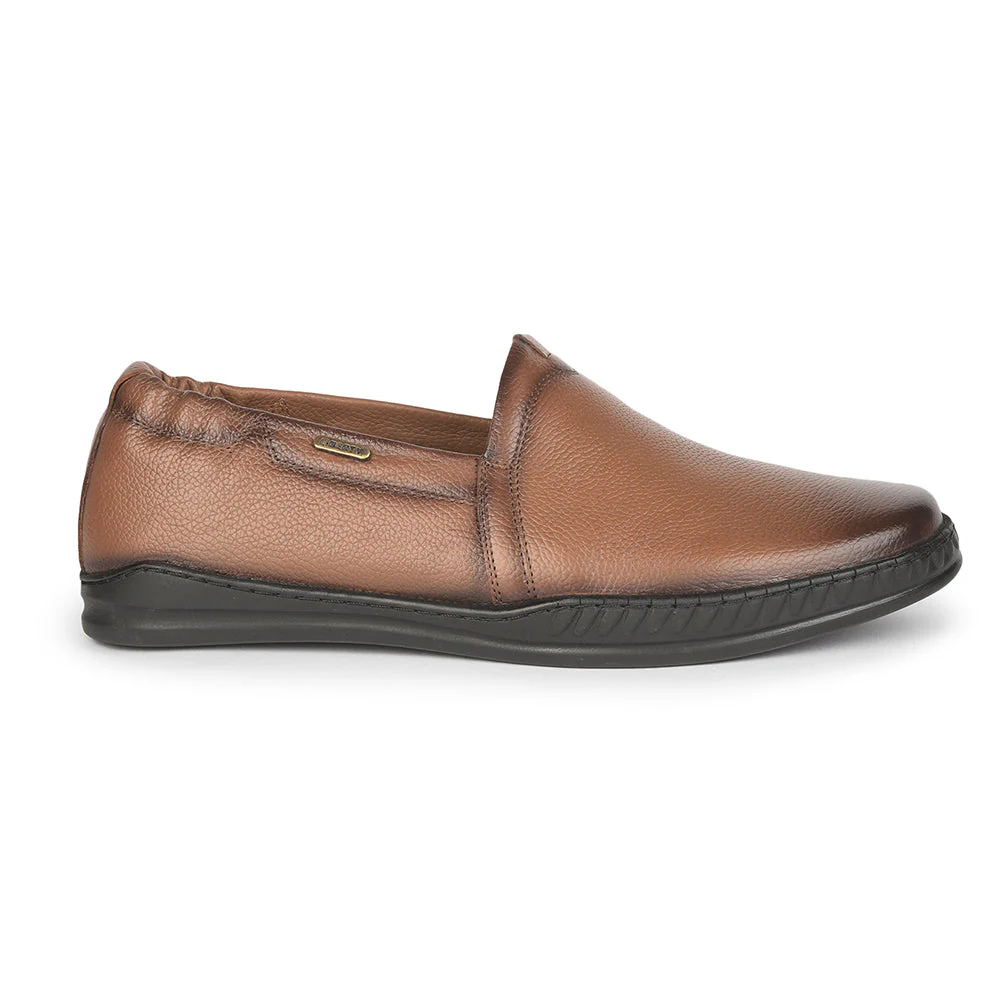 Fortune (Tan) Casual Loafer Shoes For Men BM-29 By Liberty - Image 2